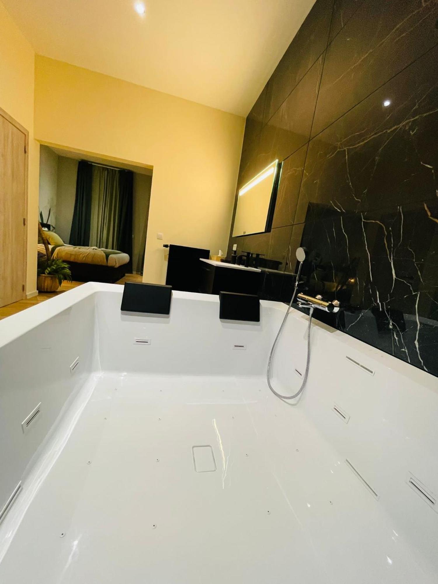 Appartement Exotique Avec Bain Balneo 列日 外观 照片